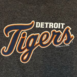 Detroit Tigers MLB Performance Short Sleeve Shirt Size Large Streetwear